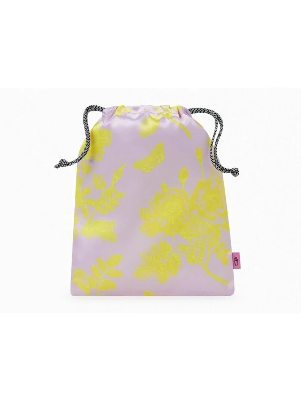 Satin Drawstring Makeup Travel Organizer Snack Bag Foldable Packable 10